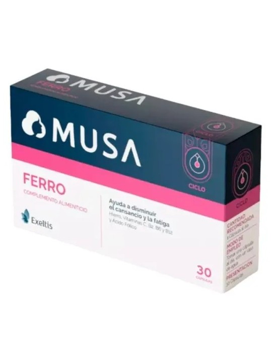 Musa Ferro 30 cápsulas
