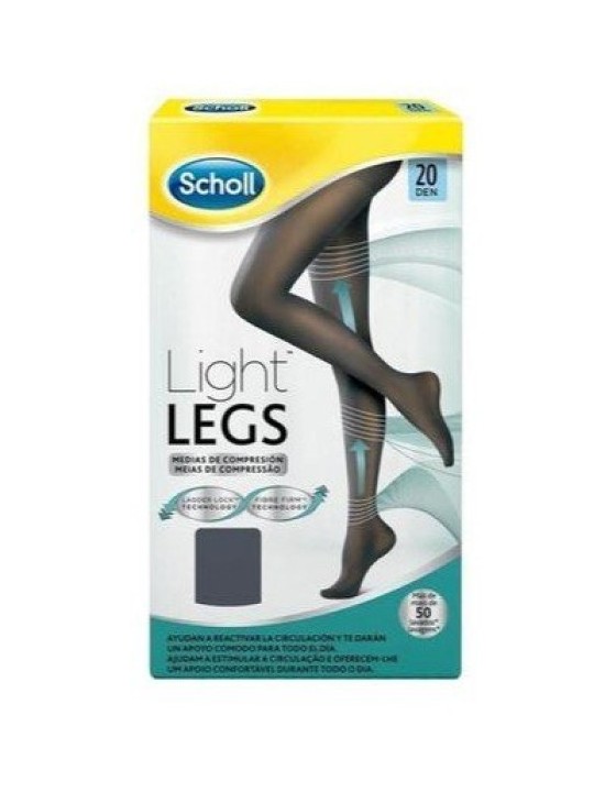 Scholl Light Legs 20 DEN Negras T-M