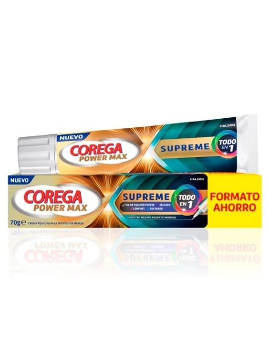 Corega Power Max Supreme Todo en 1 70 gr