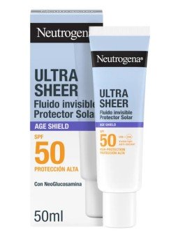 Neutrogena Ultra Sheer Fluido Invisible Anti-Edad Spf50