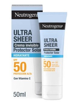 Neutrogena Ultra Sheer Crema Invisible Hidratante Spf50