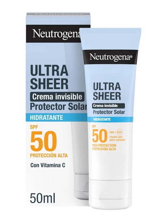 Neutrogena Ultra Sheer Crema Invisible Hidratante Spf50