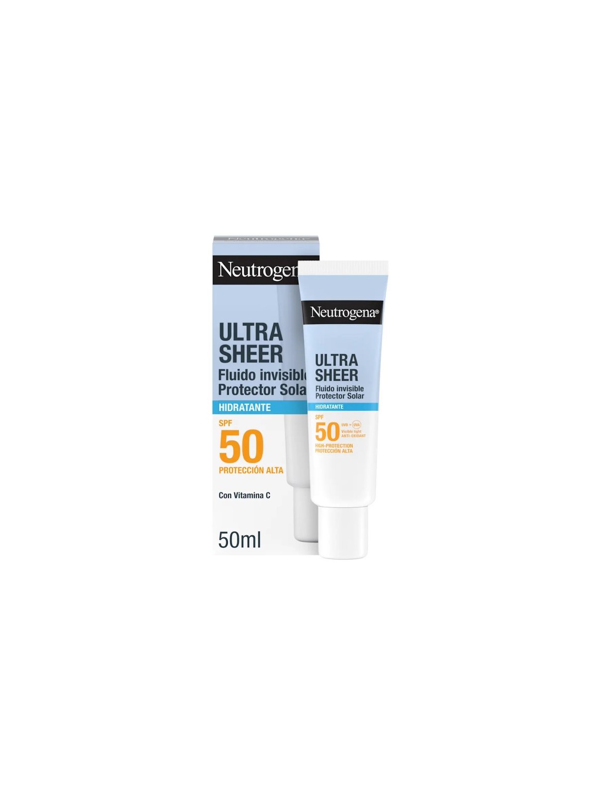 Neutrogena Ultra Sheer Fluido Invisible Hidratante Spf50