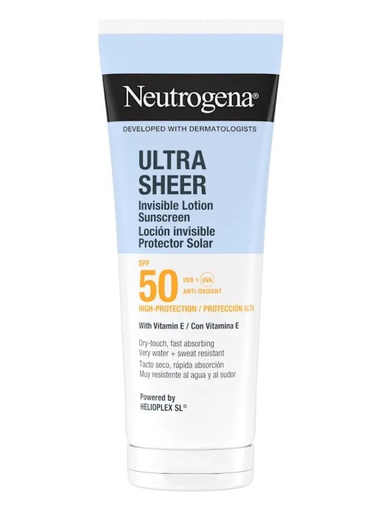 Neutrogena Ultra Sheer Loción Invisible Hidratante Spf50