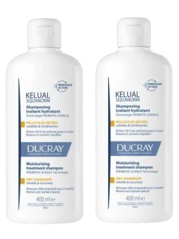 Kelual Squanorm Champú Caspa Seca 400 ml Duplo
