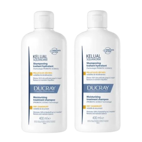 Kelual Squanorm Champú Caspa Seca 400 ml Duplo