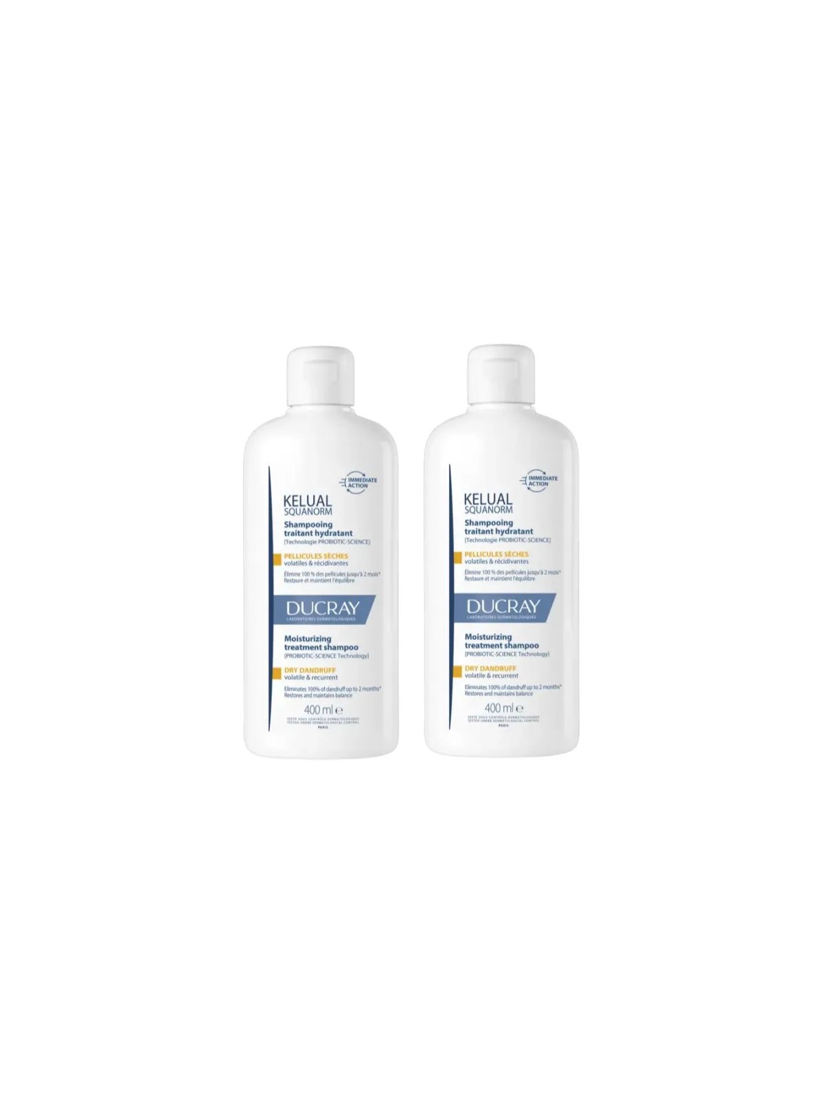 Kelual Squanorm Champú Caspa Seca 400 ml Duplo