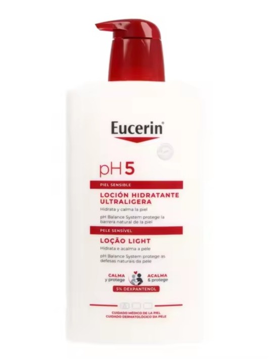 Eucerin pH5 Loción Hidratante Ultraligera 1000 ml