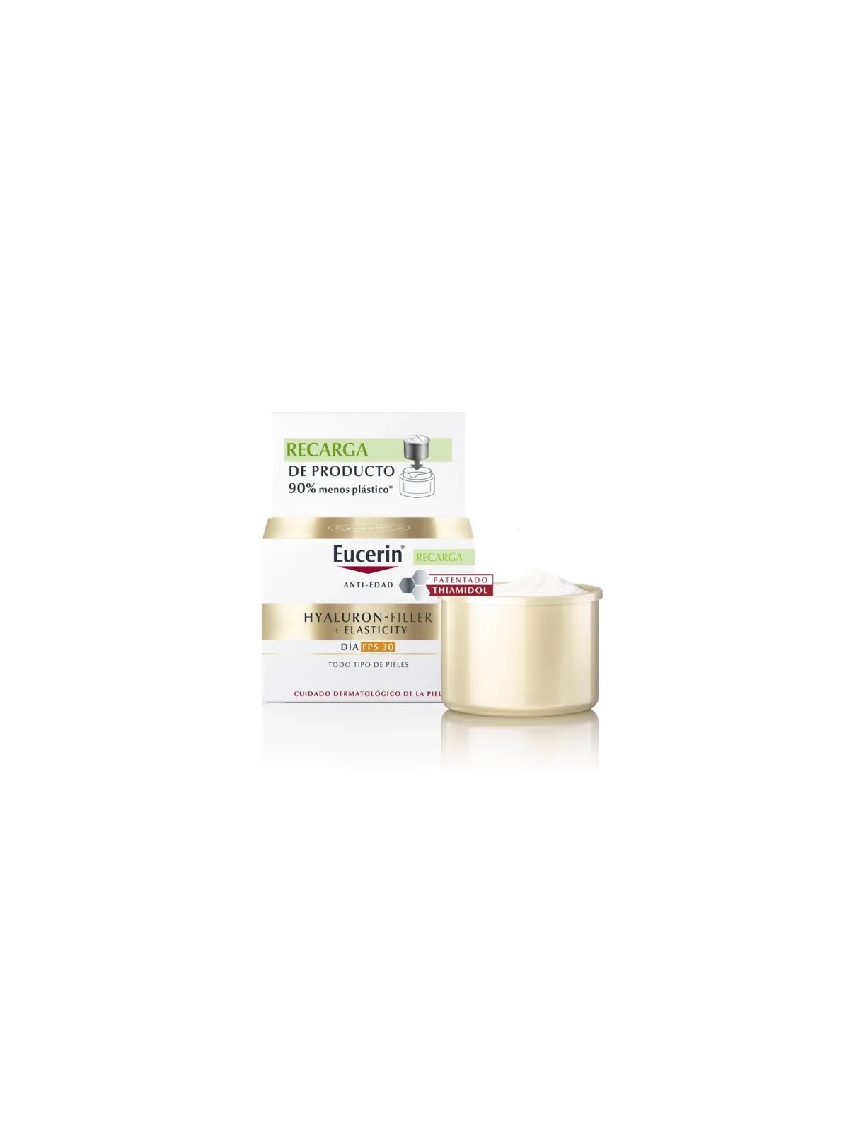 Hyaluron-Filler+Elasticity Día Spf30 Recarga