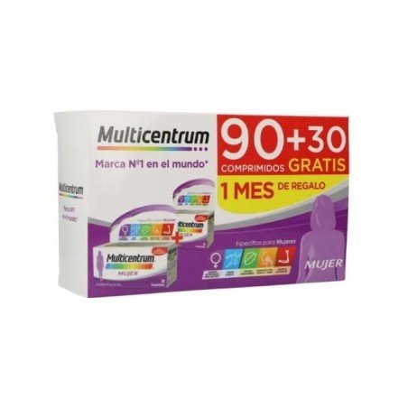 Multicentrum Mujer 90+30 comprimidos