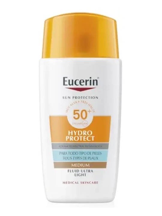 Eucerin Sun Hydro Protect Fluido Ultra-Light Tono Medio Spf50+