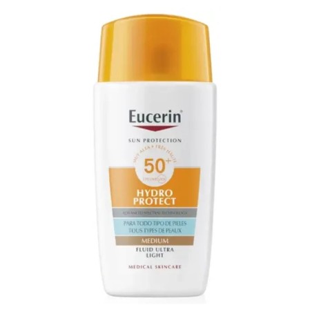 Eucerin Sun Hydro Protect Fluido Ultra-Light Tono Medio Spf50+
