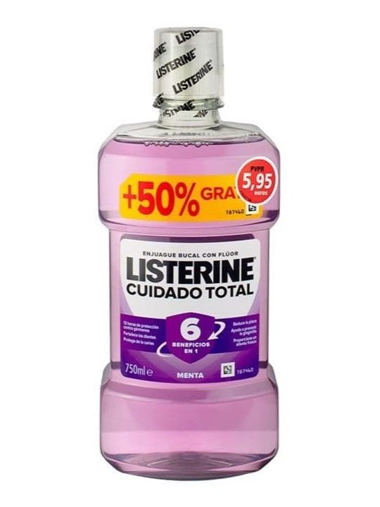 Listerine Cuidado Total 750 ml