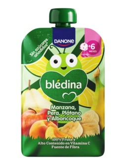 Bledina Bolsita de Manzana, Plátano, Pera y Albaricoque