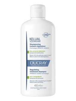 Kelual Squanorm Champú Caspa Grasa 400 ml