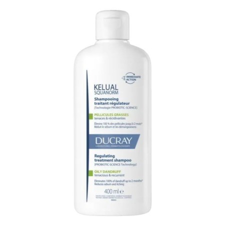 Kelual Squanorm Champú Caspa Grasa 400 ml