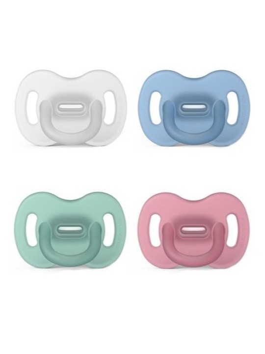 Chupete TodoSilicona Tetina Fisiológica SX PRO 0-6m