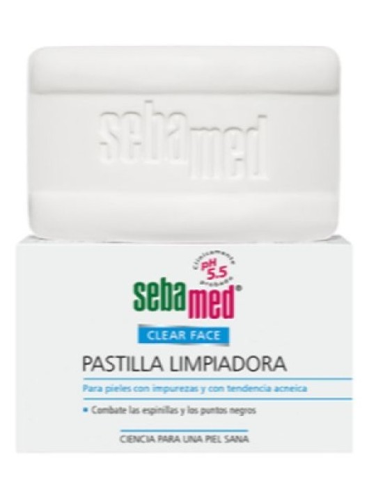 SebaMed Clear Face Pastilla Limpiadora 100 gr