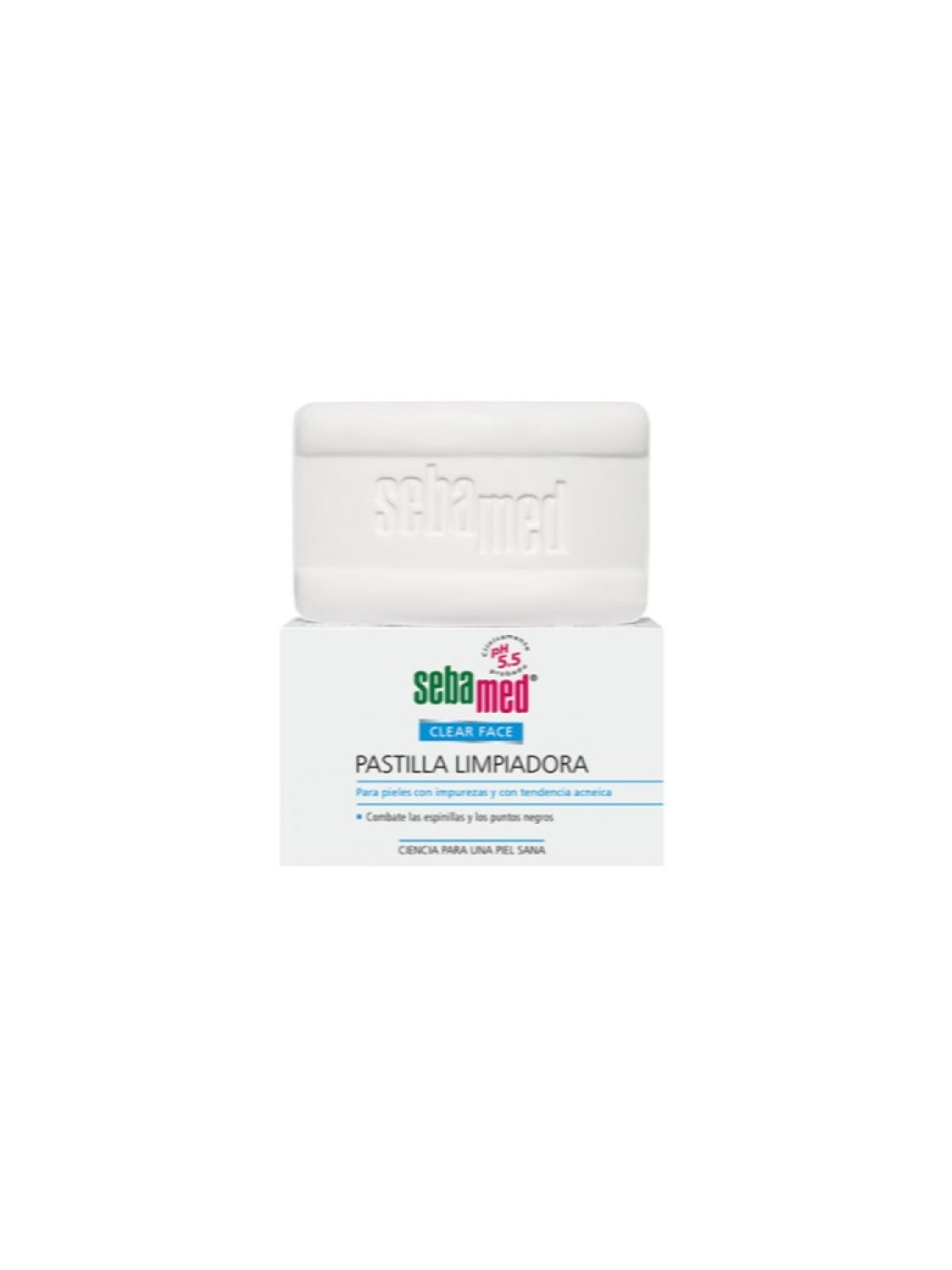 SebaMed Clear Face Pastilla Limpiadora 100 gr