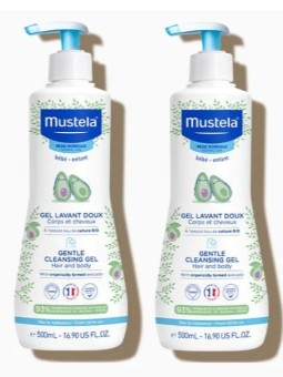 Mustela Gel de Baño Suave 500 ml Duplo
