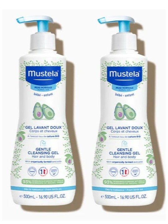 Mustela Gel de Baño Suave 500 ml Duplo