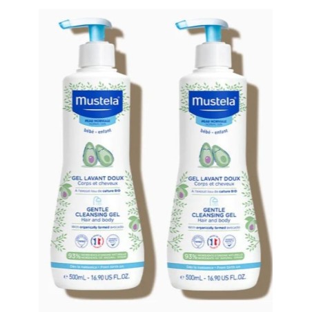 Mustela Gel de Baño Suave 500 ml Duplo