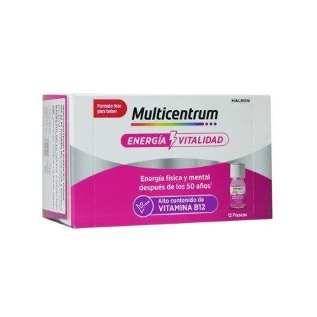 Multicentrum Energía y Vitalidad 50+ 15 frascos
