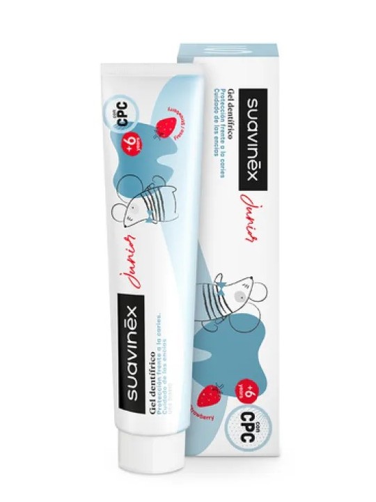 Junior Gel Dentífrico Sabor Fresa 75 ml