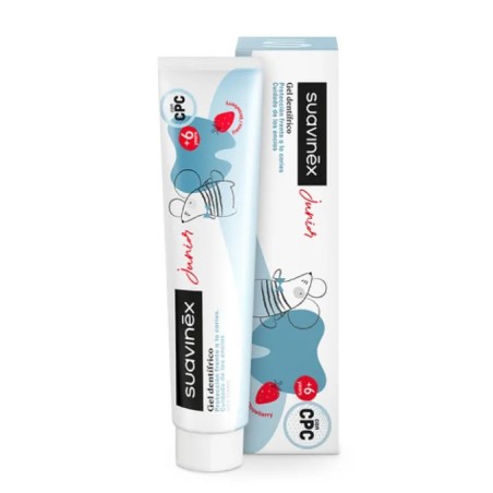 Junior Gel Dentífrico Sabor Fresa 75 ml