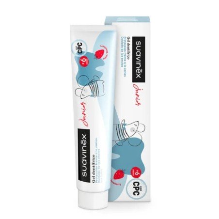 Junior Gel Dentífrico Sabor Fresa 75 ml