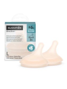 Tetina ZeroZero Silicona Flujo Denso +6m