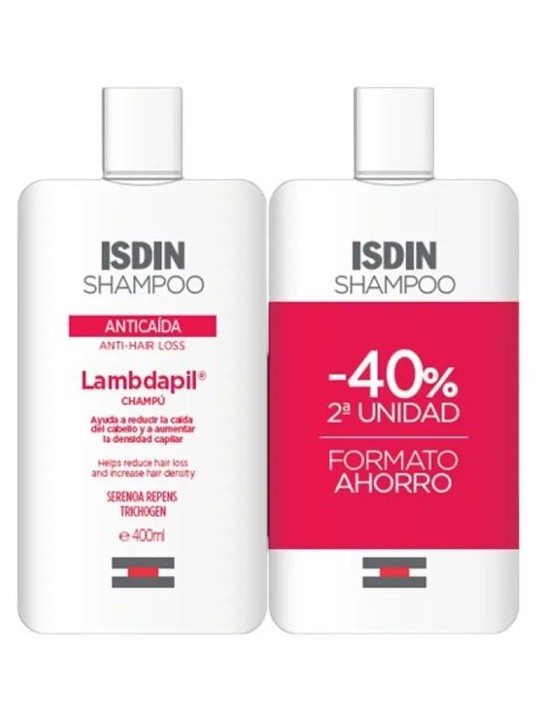 Lambdapil Anticaída Champú Duplo 2x400 m