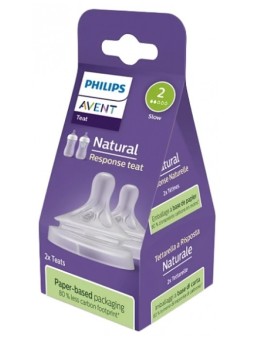 Tetinas Natural Response Flujo-2 Lento