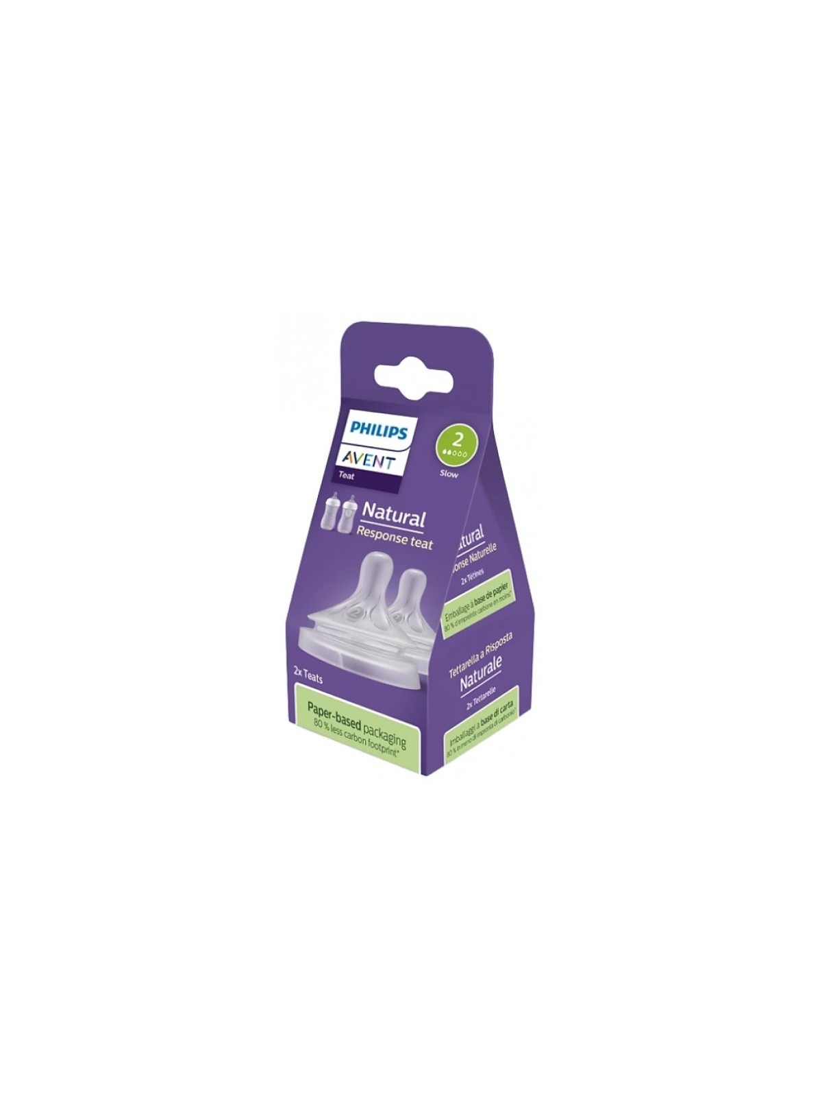 Tetinas Natural Response Flujo-2 Lento