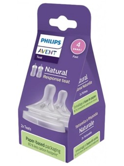 Tetinas Natural Response Flujo-4 Rápido