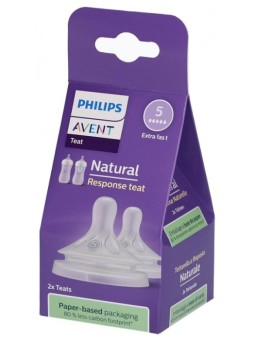 Tetinas Natural Response Flujo-5 Muy Rápido