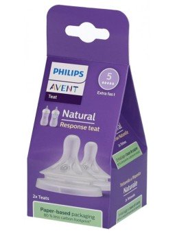 Tetinas Natural Response Flujo-5 Muy Rápido