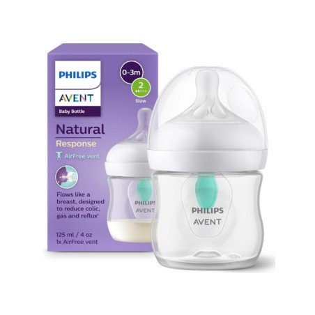 Biberón Natural Response AirFree Flujo-2 125 ml