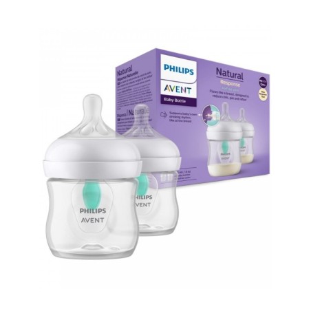 Biberón Natural Response AirFree Flujo-2 125 ml Duplo