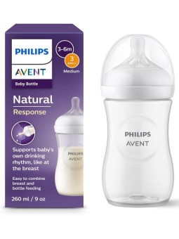 Biberón Natural Response Flujo-3 260 ml