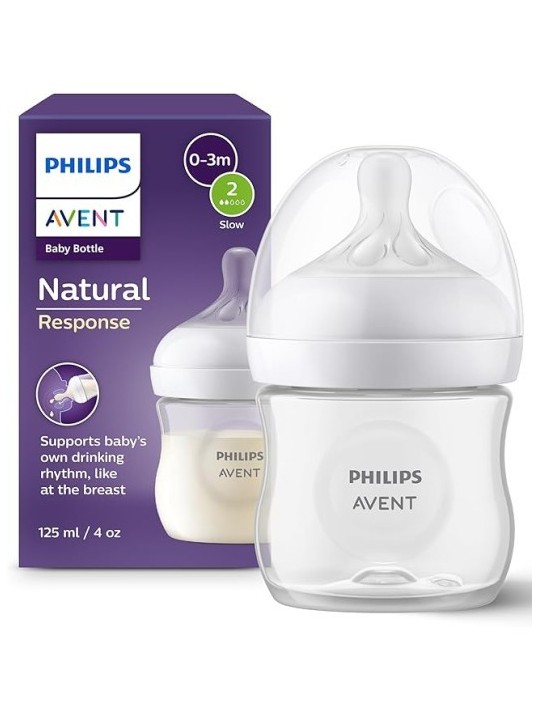 Biberón Natural Response Flujo-2 125 ml