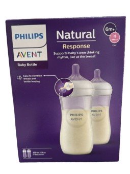 Biberón Natural Response Flujo-4 330 ml Duplo