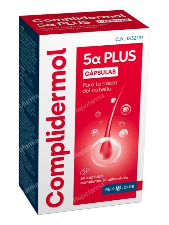 Complidermol 5 Alfa Plus 60 cápsulas