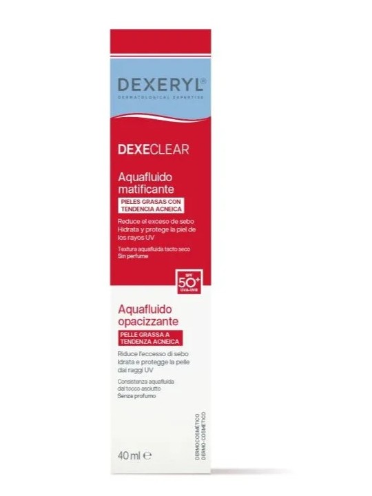 Dexeryl DexeClear Aquafluido Matificante Spf50+