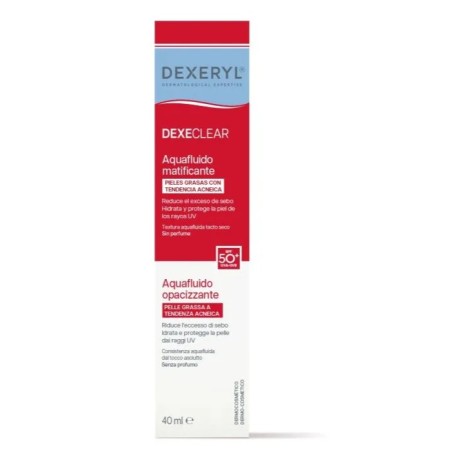 Dexeryl DexeClear Aquafluido Matificante Spf50+