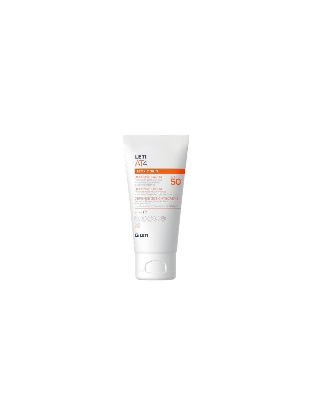 Leti AT4 Defense Facial Spf50+