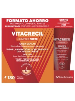 Vitacrecil Complex Forte 180 cápsulas