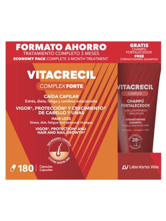 Vitacrecil Complex Forte 180 cápsulas