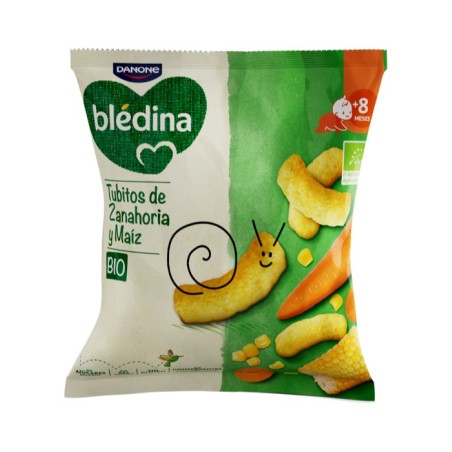 Bledina Tubitos de Zanahoria y Maíz