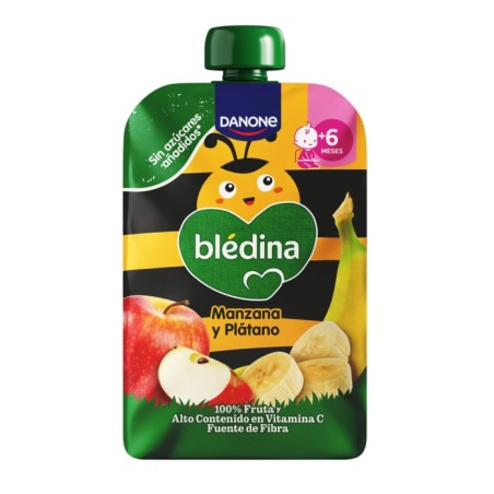 Bledina Bolsita de Manzana y Plátano